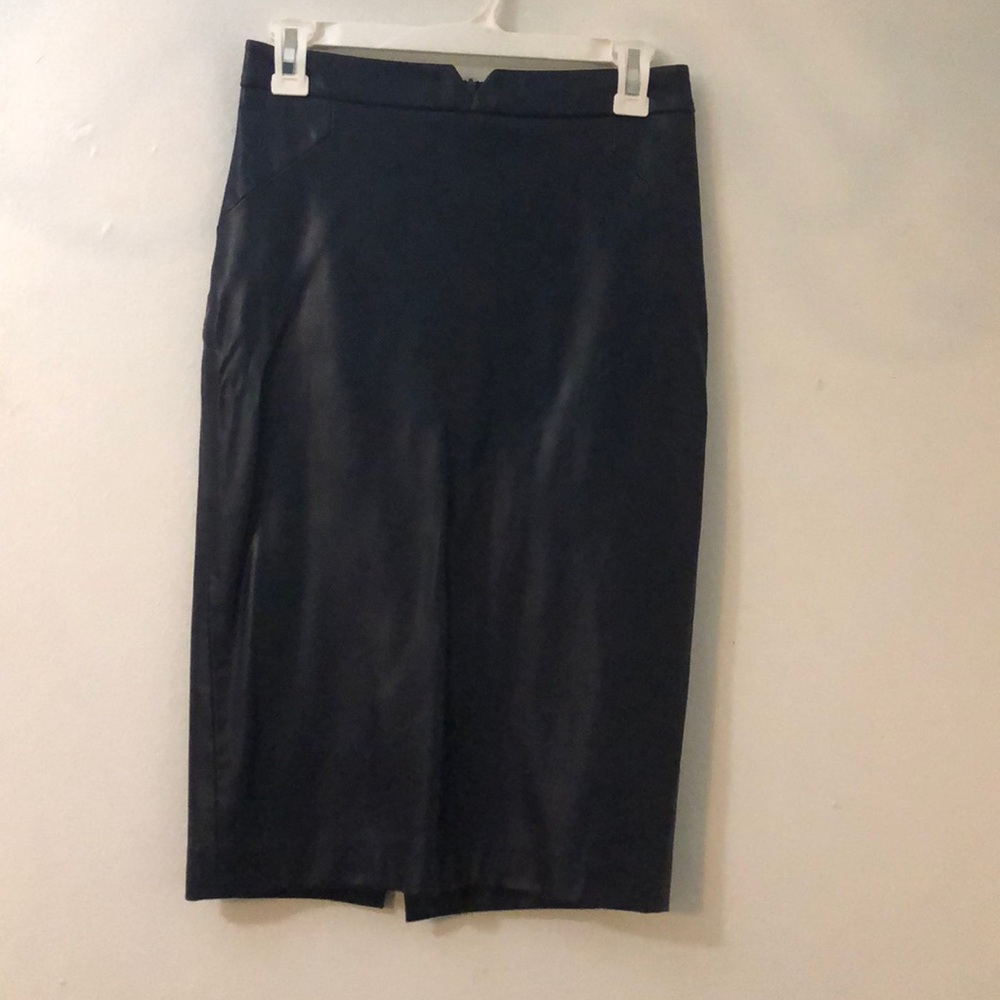 Faux leather Zara pencil skirt